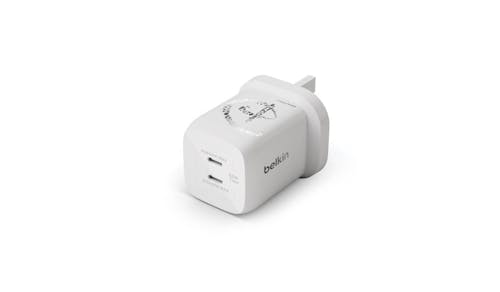 Belkin BoostCharge Pro Dual USB-C Wall Charger PPS 65W MICKEY - WCH013myWH-DY