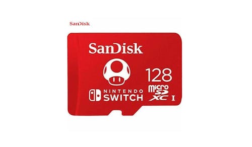 SanDisk Nintendo Licensed microSDXC (SDSQXAO-128G-GN3ZN) - 128GB