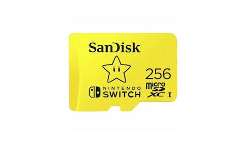 SanDisk Nintendo Licensed microSDXC (SDSQXAO-256G-GN3ZN) - 256GB