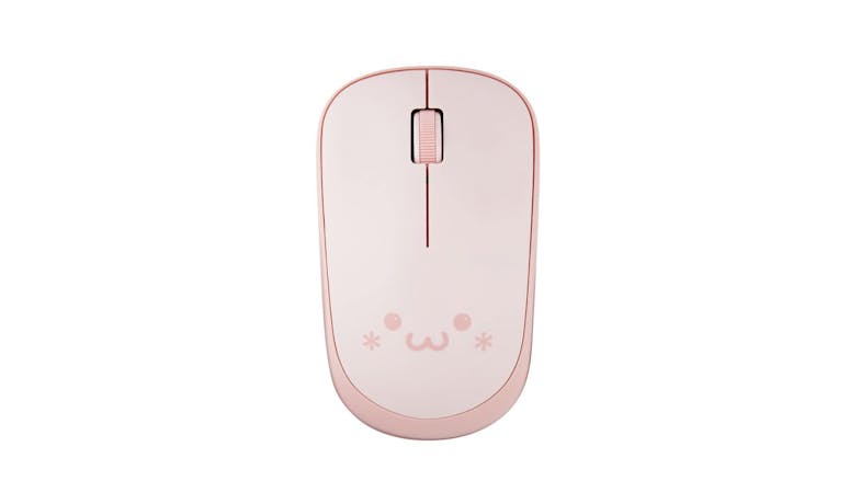Elecom M-IR07DRS Pink Face 4 2.4GHz Wireless Silent Mouse - Pink_3