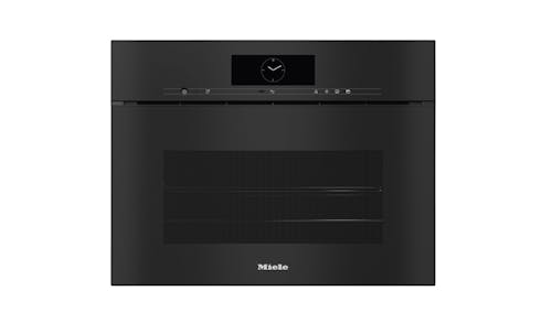Miele DGC7840 HCX Pro Buid in Oven - Obsidian Black