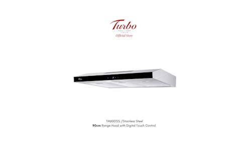 Turbo 90cm Range Hood with Digital Touch Control TM6001- Stainless Steel
