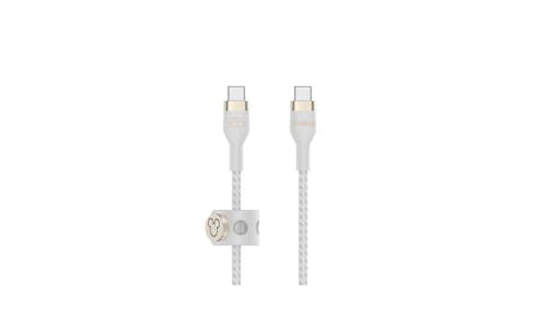 Belkin Silicone USB-C to USB-C Cable (Disney Collection/White) 2 Meter - CAB011qc2MWH