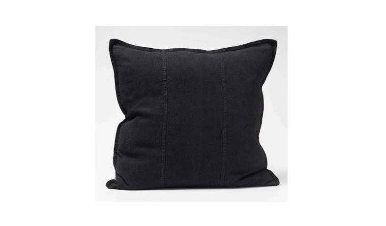 HWEL Luca Linen Outdoor Cushion 50x50CM - Black