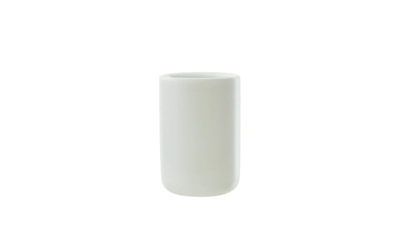 Salt&Pepper Suds 10CM Ceramic Tumbler - White
