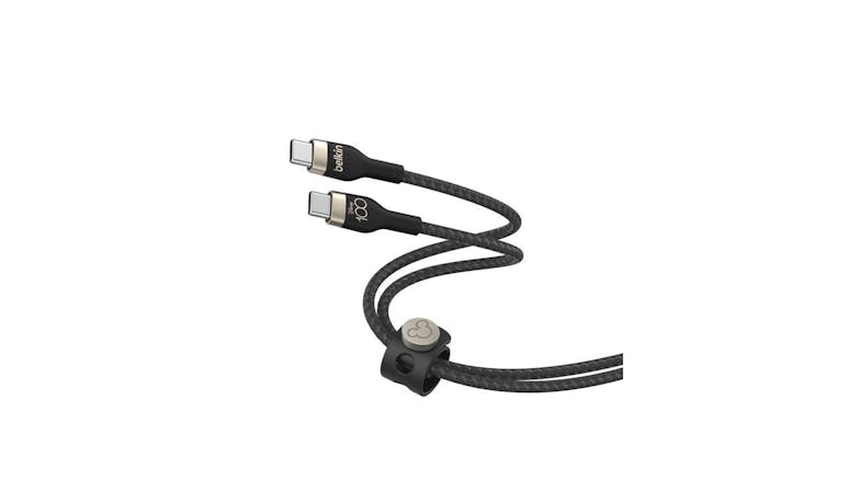 Belkin Silicone USB-C to USB-C Cable (Disney Collection/Black) 2 Meter - CAB011qc2MBK