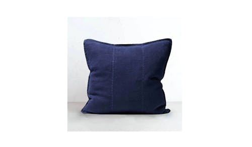 HWEL Luca Linen Outdoor Cushion 50x50CM - Navy