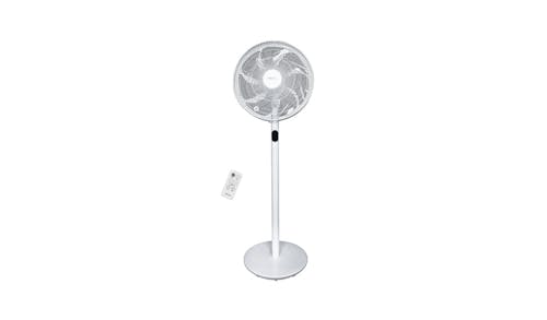 Mistral MIF407R 16 DC Fan Stand with Remote - White