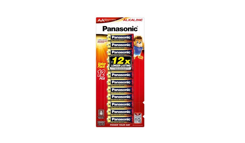 Panasonic LR03T/12B Alkaline AAA Battery 12 Batteries per Blister Pack