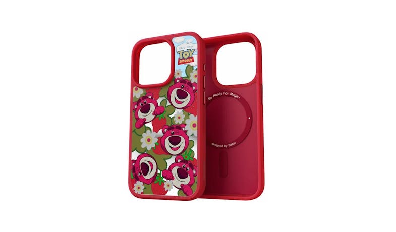 Belkin MSA016QCPN-DY SheerForce Magnetic Case for iPhone 15, Disney Collection - Pink_1