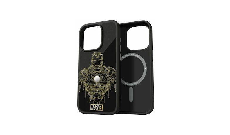 Belkin MSA017QCBG-DY SheerForce Magnetic Case for iPhone 15 Pro, Marvel Collection - Black_1