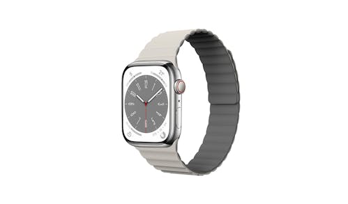 N.Brandz WB41-LINKRE-WG Apple Watch Strap - White