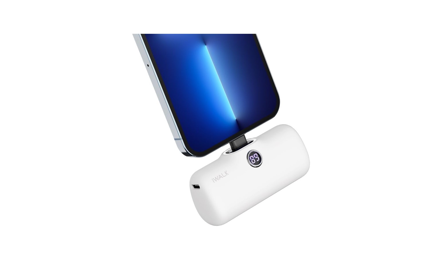 iWALK LinkPodPro 4800mAh USBC Power Bank White Harvey Norman Singapore