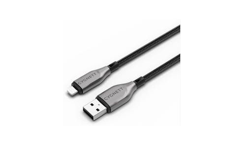 Cygnett CY4657 50cm USB A Arm Lightning Cable - Black