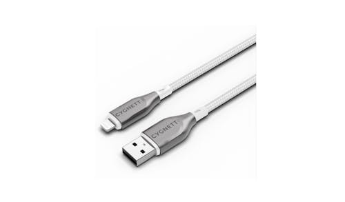 Cygnett CY4659 1m USB A Arm Lightning Cable - White