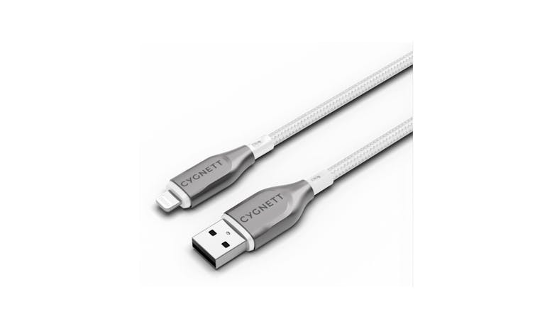 Cygnett CY4663 3m USB A Arm Lightning Cable - White