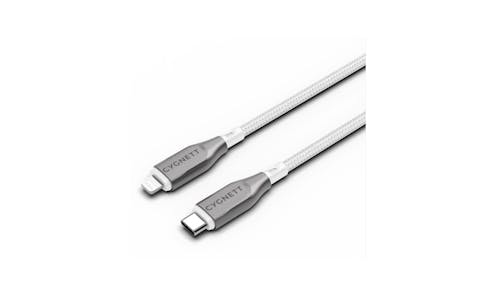 Cygnett CY4668 1m USB C Arm Lightning Cable - White