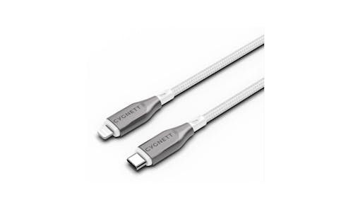 Cygnett CY4670 2m USB C Arm Lightning Cable - White