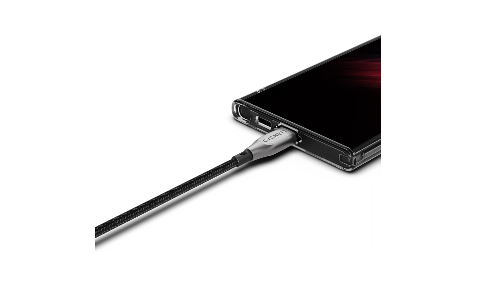 Cygnett CY4673 50cm Armoured USB-C to USB-C Cable - Black