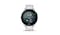 Garmin GM-010-02863-B1 Forerunner 165 Music Smartwatch -   Mist Gray-Whitestone