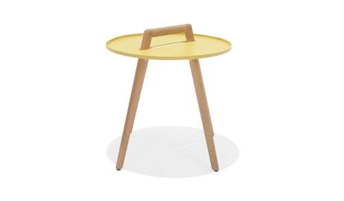 SCLG Home Collection Nassau Outdoor 50cm Round Side Table - Honey