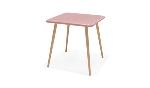 SCLG Home Collection Nassau Outdoor 70cm Square Table - Peony Pink