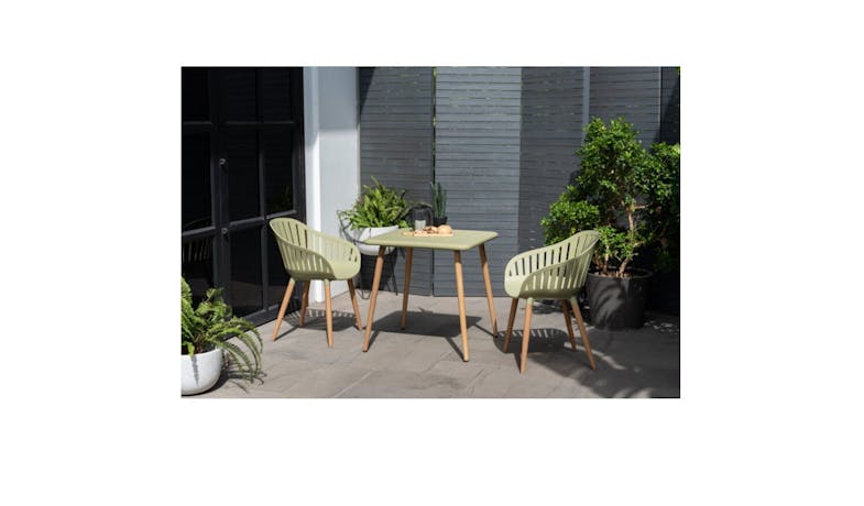 SCLG Home Collection Nassau Outdoor 70cm Square Table - Sage Green_1