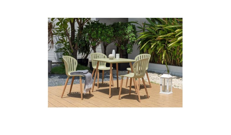 SCLG Home Collection Nassau Outdoor 70cm Square Table - Sage Green_2