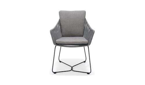 SCLG Home Collection Opal Outdoor Carver Easy Chair - Grey