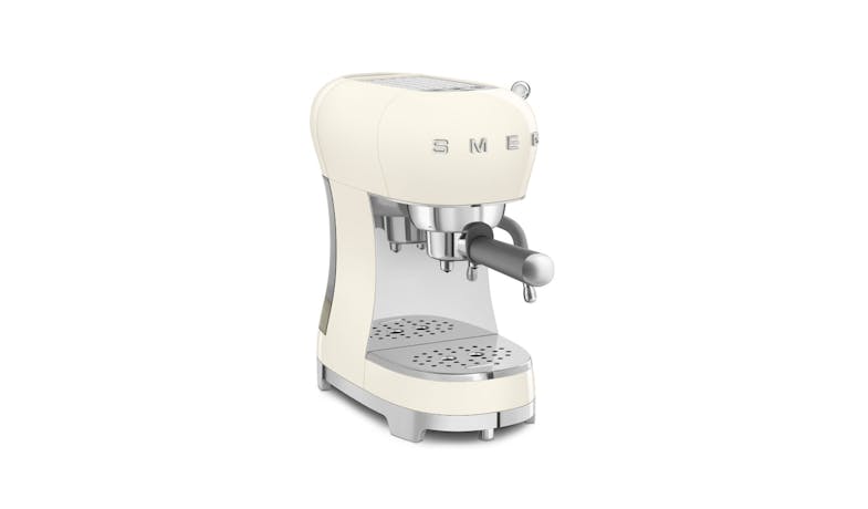 Smeg ECF02CRUK Espresso Machine - Cream_2