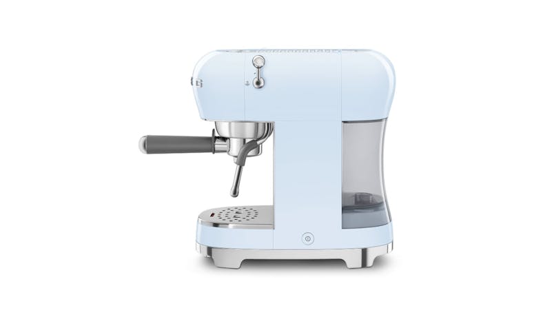 Smeg ECF02PBUK Espresso Machine - Pastel Blue_1