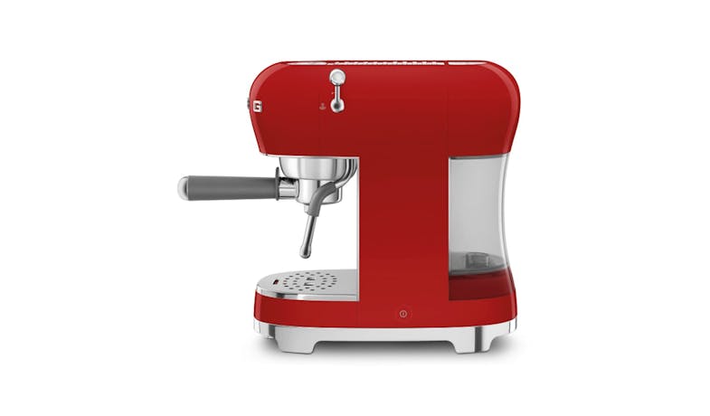 Smeg ECF02RDUK Espresso Machine - Red_1