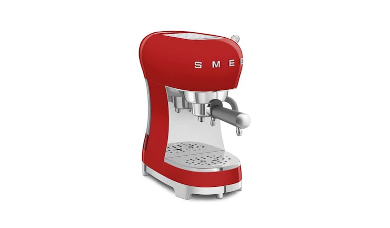 Smeg ECF02RDUK Espresso Machine - Red_2