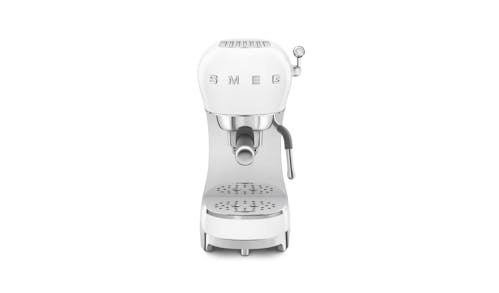 Smeg ECF02WHUK Espresso Machine - White