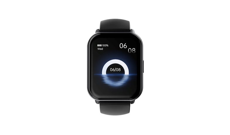 HiFuture Zone2 1.96 inch IPS Display Smartwatch - Black