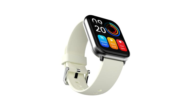 HiFuture Zone2 1.96 inch IPS Display Smartwatch - Silver Grey_1