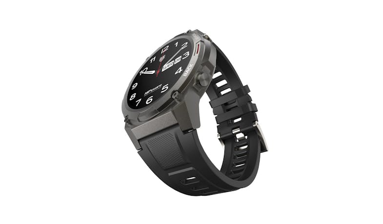 HiFuture FutureGo Mix2 AMOLED Wireless Calling Smartwatch- Black