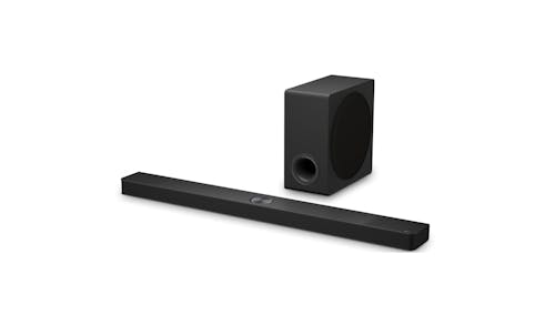 LG S90TY 5.1.3 Channel with High Res Audio Soundbar - Black