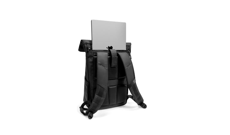 Tomtoc Navigator T61M1D1 Rolltop 15.6 Inch 22L Laptop Backpack - Black_3