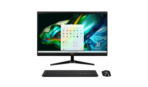 Acer Aspire C27-1800 i5H128512 27 Inch FHD All-in-One Desktop - Black