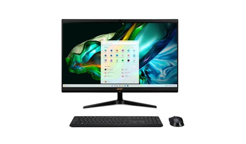 Acer Aspire C27-1800 i5H128512 27 Inch FHD All-in-One Desktop - Black