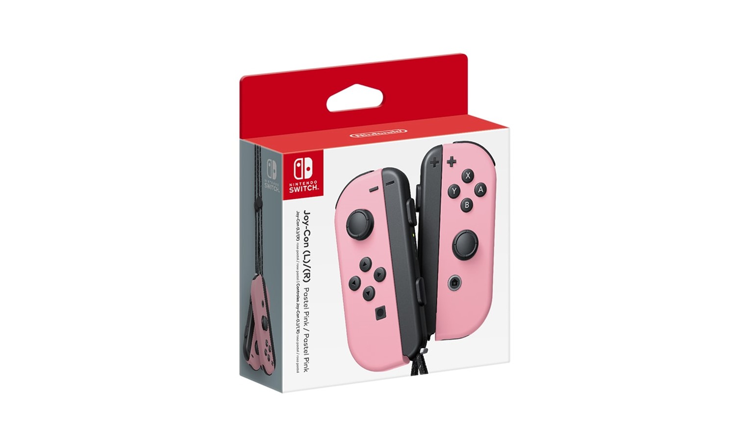 Nsw Left and Right Joy-Con Controllers - Pastel Pink | Harvey