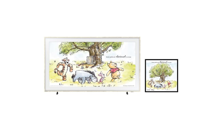 Samsung 85” Disney & Frame Lifestyle Bundle – Winnie The Pooh