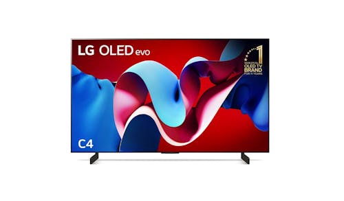LG OLED42C4PSA 42 inch OLED evo C4 4K Smart TV - Black
