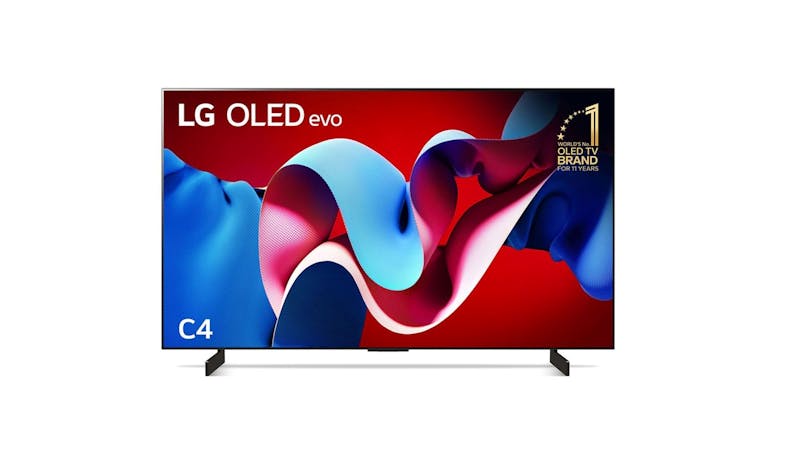 LG OLED42C4PSA 42 inch OLED evo C4 4K Smart TV - Black