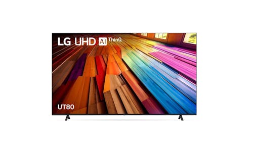 LG 55UT8050PSB 55 Inch UHD UT80 4K Smart TV - Black