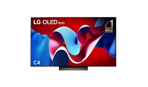 LG OLED55C4PSA 55 inch OLED evo C4 4K Smart TV - Black
