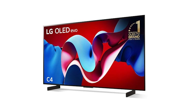LG OLED42C4PSA 42 inch OLED evo C4 4K Smart TV - Black_1