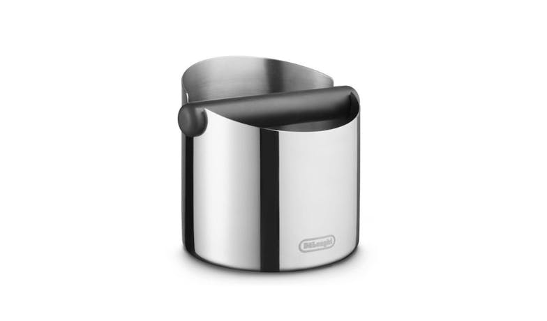DeLonghi DLSC072 140mm Barista Coffee Knock Box - Polished Stainless Steel