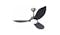 Mistral Space36-BK/GY 36" Space36 3 Blades Ceiling Fan - Black/Grey_1